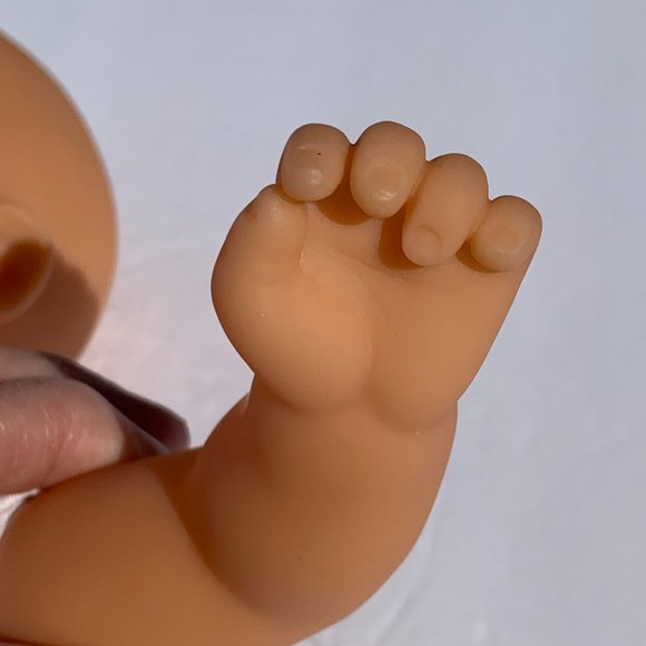 Vintage Baby Doll 14 Inches Polar Bear Outfit Huggable by Simba Toys Sweet! - Picture 13 of 16